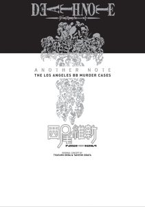 Death Note -Another Note(The Los Angeles BB Murder Cases)
